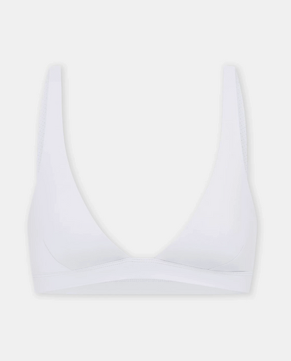 26’ Pilates Queen Push Up Sports Bra Pure White