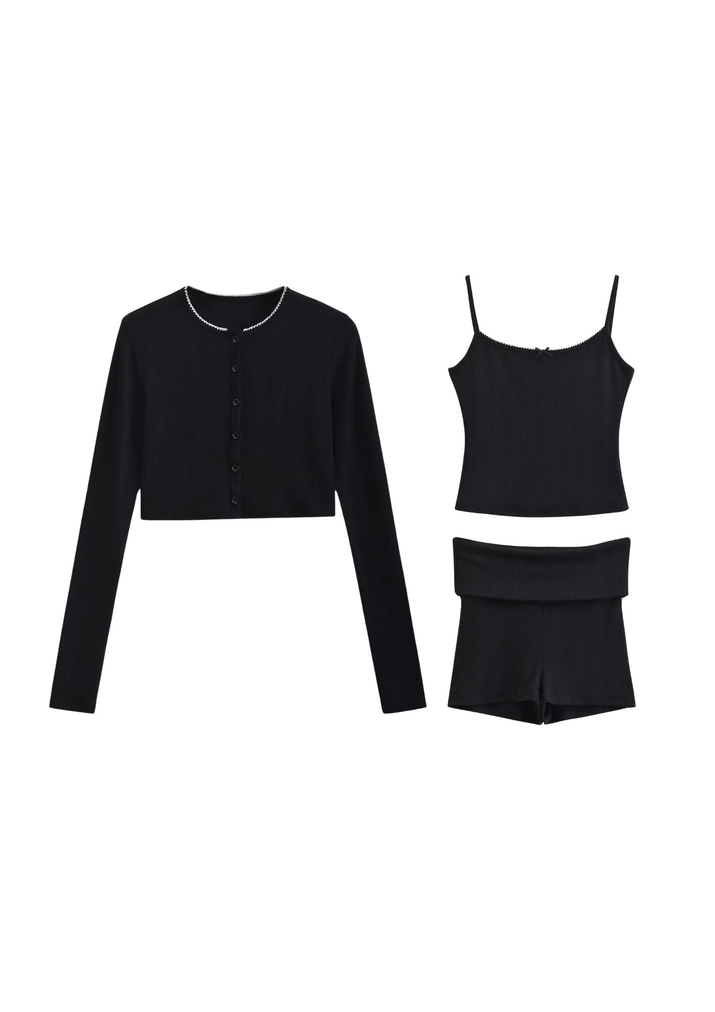 LA Casual Hottie Knitted Short