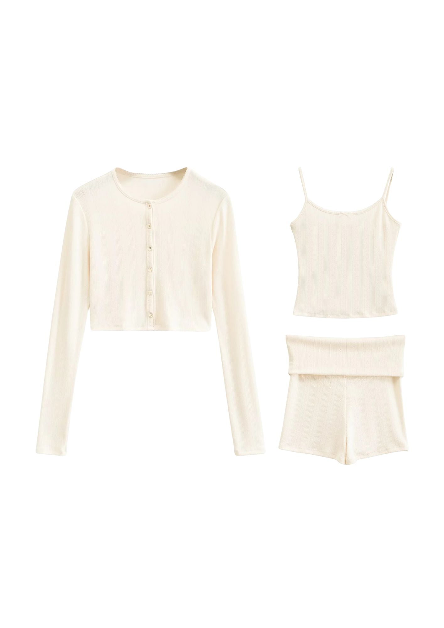 LA Casual Hottie Knitted Short