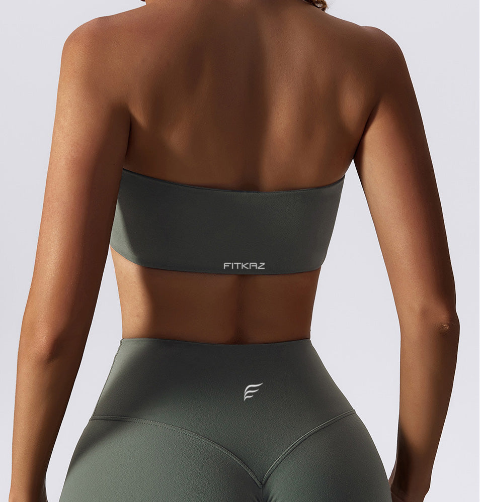 Flash Sale - Skin Touch One Piece Tube Top Sports Bra