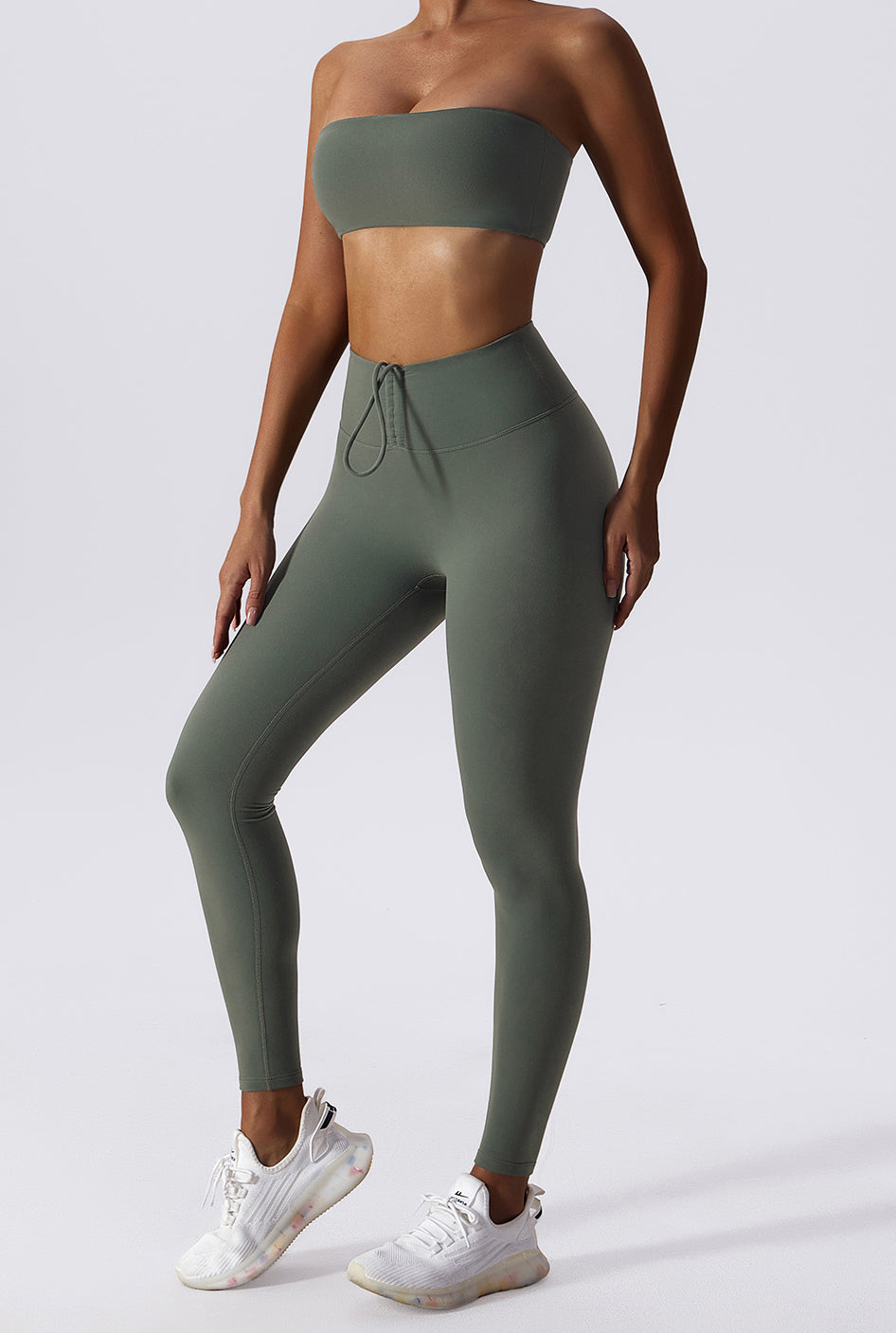 Flash Sale - Skin Touch One Piece Tube Top Sports Bra