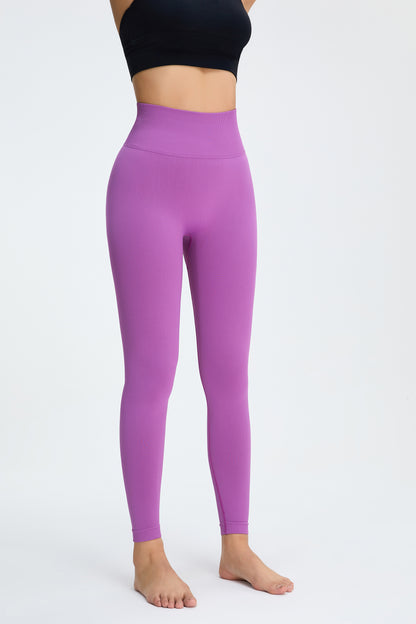 Flash Sale - Macaron Peach Booty Leggings Cold Tone