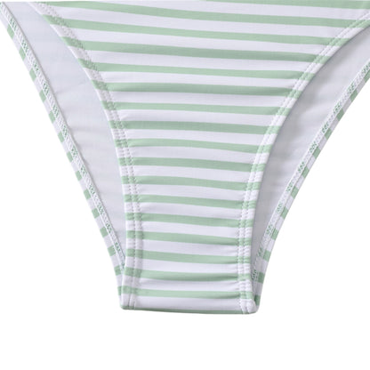 Flat Tube Top Shoulder Straps High Waist Bikini