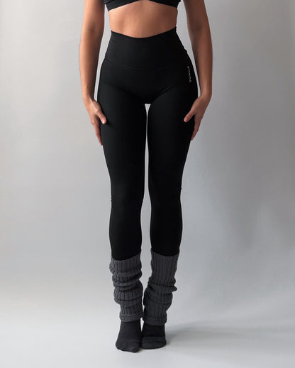 26’ Pilates Queen Legging Black Pearl