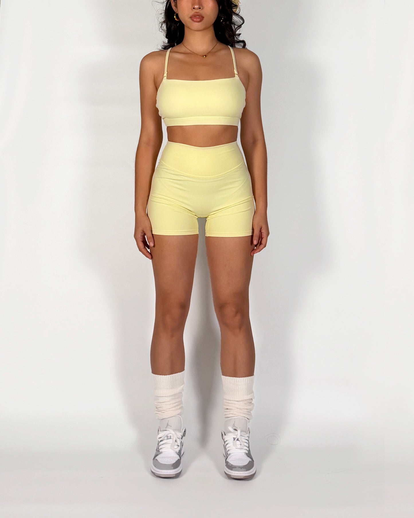 26' Butter Yellow Sports Bra
