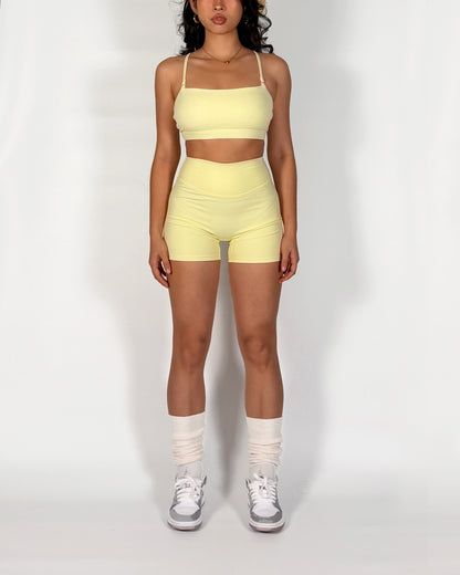 26' Butter Yellow Sports Bra