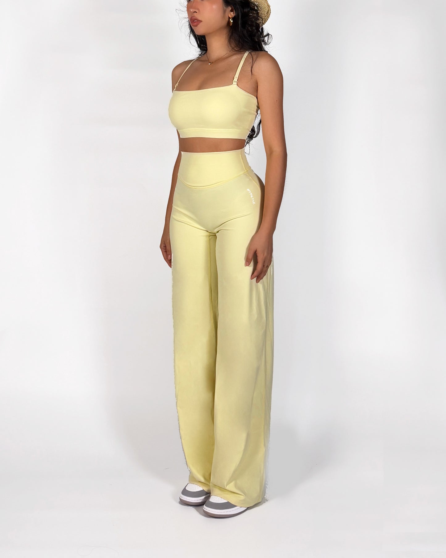 26’ Butter Yellow Sport Pants