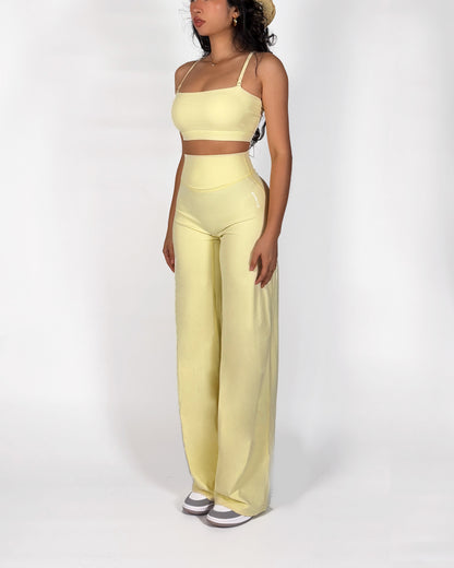 26’ Butter Yellow Sport Pants