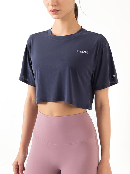 Ultra Thin Modal Material Crop Top