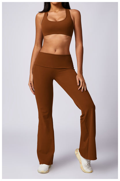 Soft Quick Dry Casual Racer Back Sports Bra