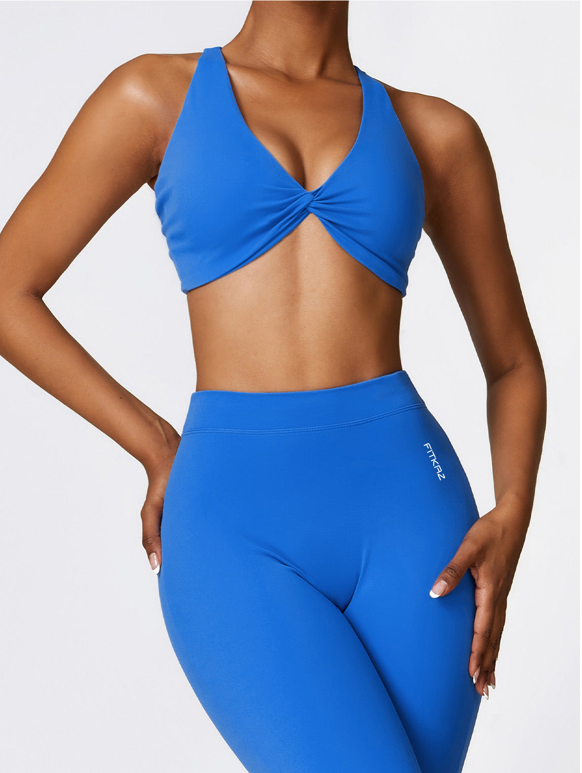 Sanded Quick Dry Beauty Back Bikini Sports Bra