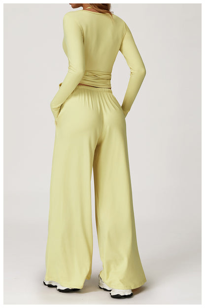 High Elasticity Straps Pilates Wrap Sports Top