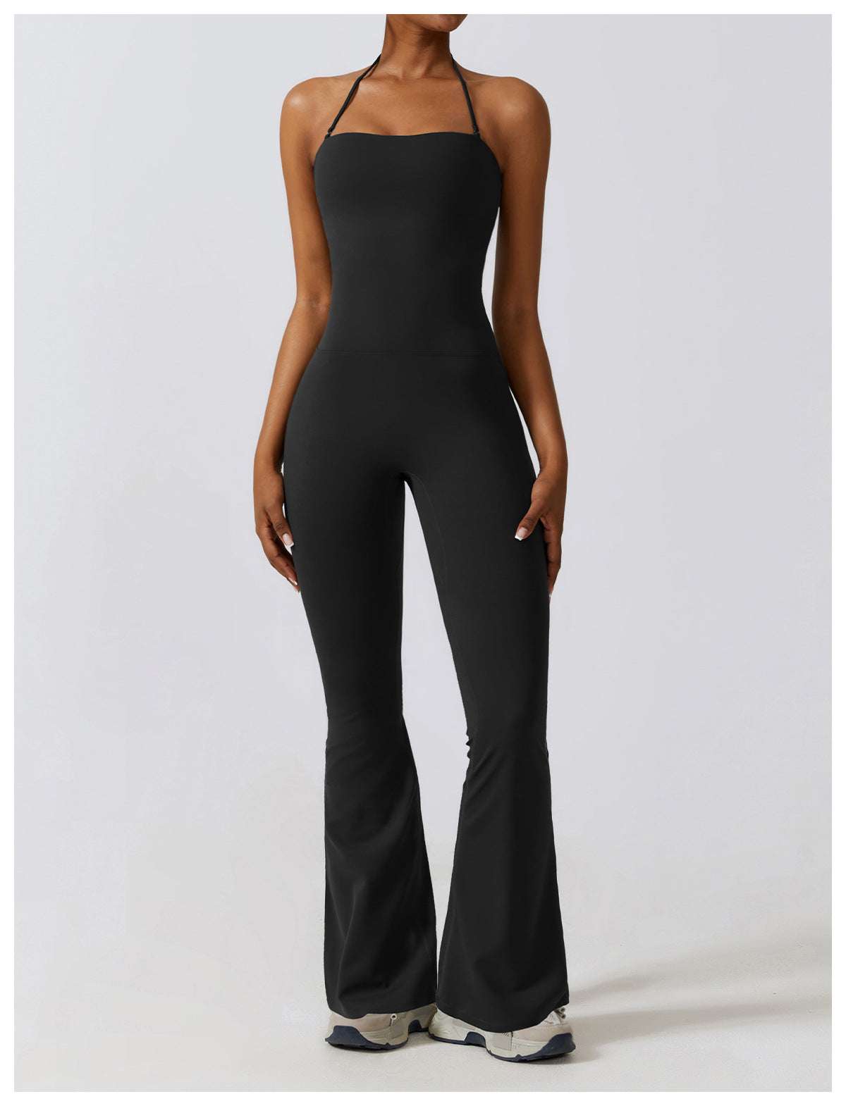 Flash Sale - SkinTouch Quick Dry One Piece Boot Cut Jumpsuit