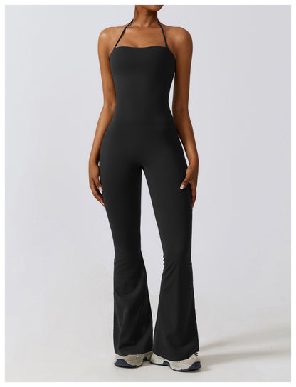 Flash Sale - SkinTouch Quick Dry One Piece Boot Cut Jumpsuit