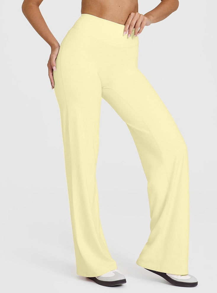 26’ Butter Yellow Sport Pants
