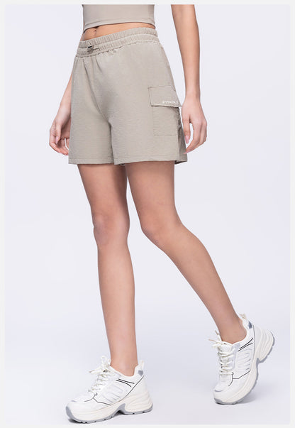 Drawstring Two Side Pockets Casual Sports Shorts