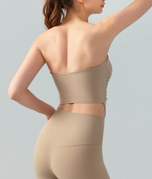 Flash Sale - Scarf Top Like Stable Pads Waist Hiding Tube Top