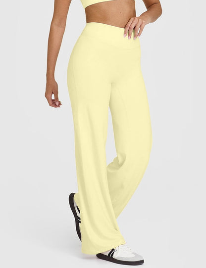 26’ Butter Yellow Sport Pants