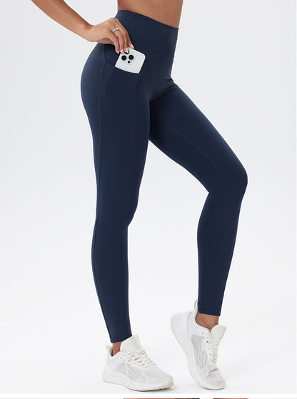 Cloudy Touch Pilaties Little Butterfly Pocket Sports Leggings
