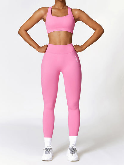 Flash Sale - Knitted High Intensity Crossed Back Sports Bra