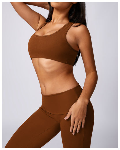 Soft Quick Dry Casual Racer Back Sports Bra