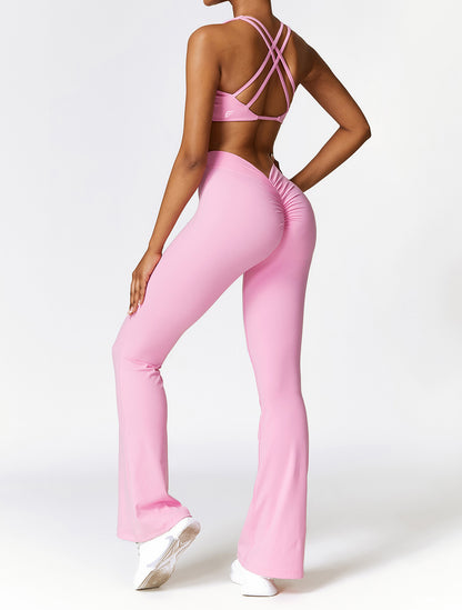 Sanded Quick Dry Beauty Back Bikini Sports Set