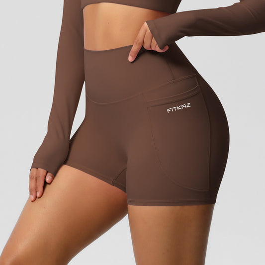 Classic All Star Pockets Chestnut Sports Shorts