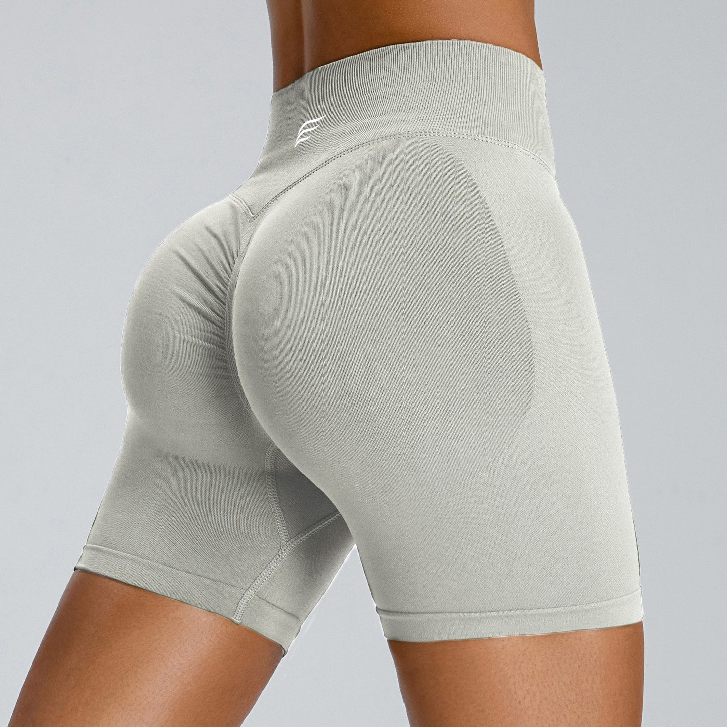 Seamless Knitted High Intensity Peach Booty Sports Short