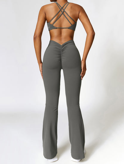 Sanded Quick Dry Beauty Back Bikini Sports Set