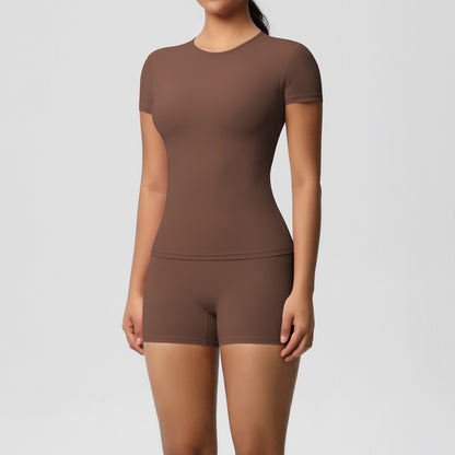 Classic All Star Slim Fit Chestnut Sports T-shirt