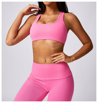 Soft Quick Dry Casual Racer Back Sports Bra