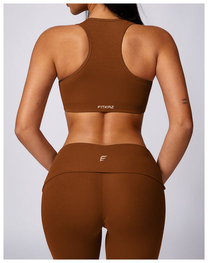 Soft Quick Dry Casual Racer Back Sports Bra