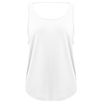 Thin Strapes Back Beauty Loose Vest Sports Top
