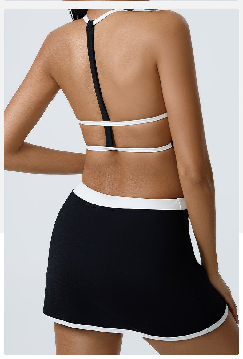 Helter Strap Back Beauty Simplify Sports Top