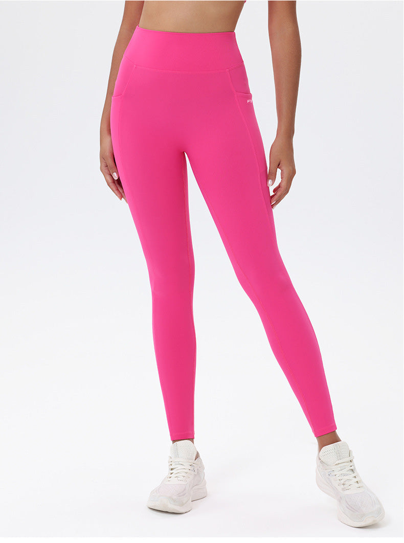 Cloudy Touch Pilaties Little Butterfly Pocket Sports Leggings