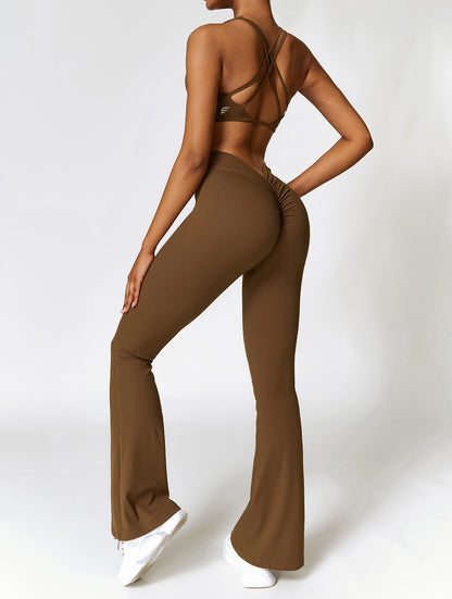 Sanded Quick Dry Beauty Back Bikini Sports Set