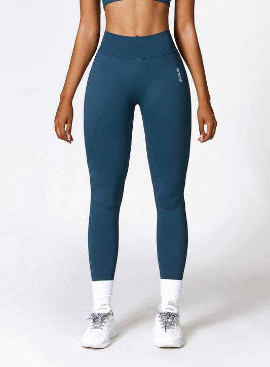 Flash Sale - Knitted Seamless V Shape Back Peach Booty Leggings