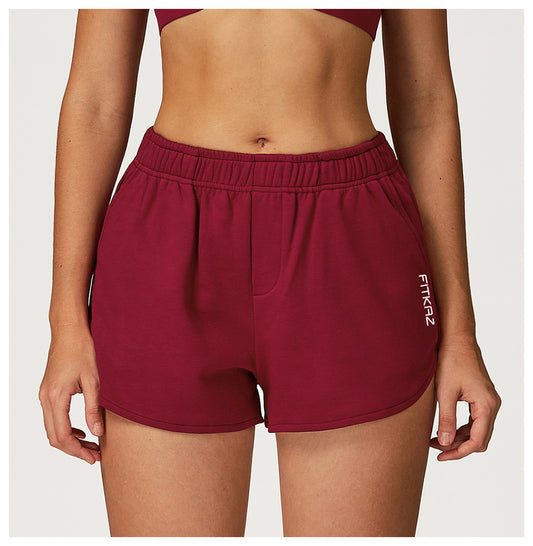 WINTER 26' Cherry Rouge Loose Short