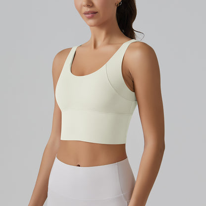 Full Coverage Deep V Back Beauty High Intensity Sports Bra