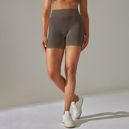 Happy Price Series Vertical Line Stretchy 4 Piece Sports Set