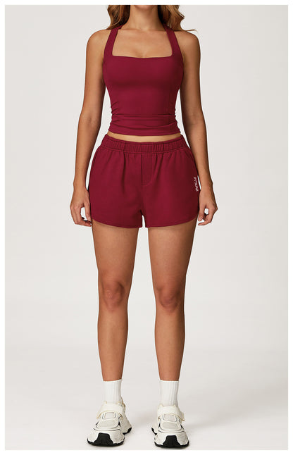 WINTER 26' Cherry Rouge Loose Short