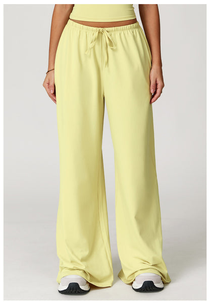 High Elasticity Loose Straight Casual Sports Pants