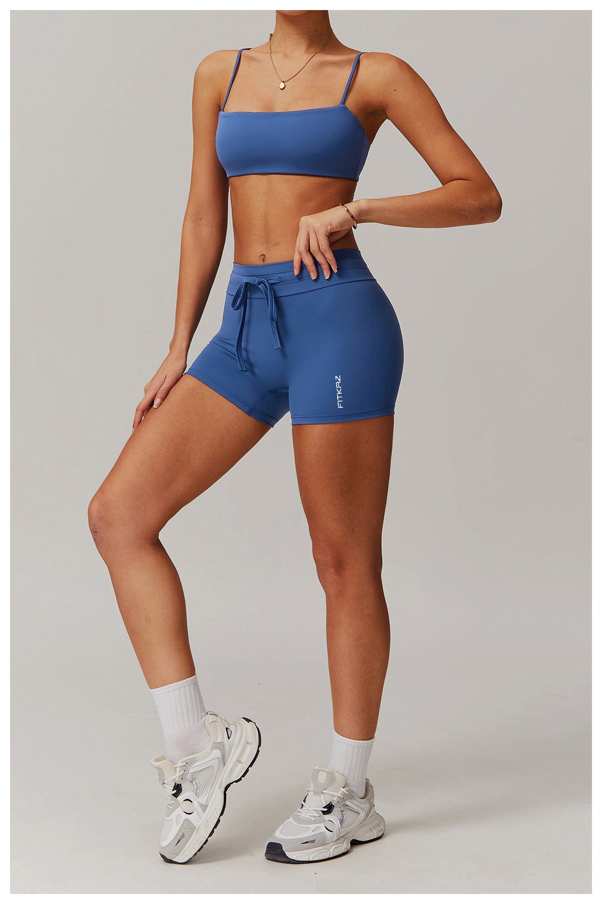 Ultra Soft High Elasticity Thin Straps Flat Tube Sports Bra