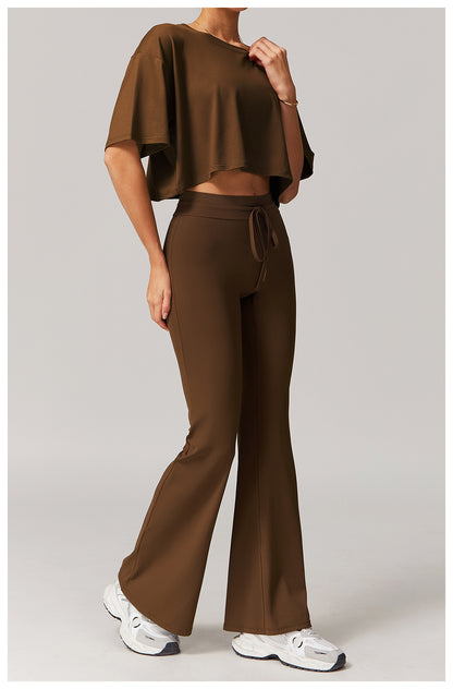 Ultra Soft High Elasticity Boot Cut Sports Pants