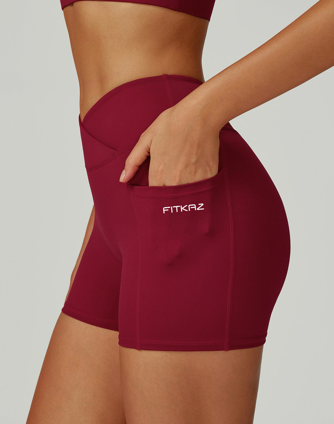 WINTER 26' Cherry Rouge Pocket Short