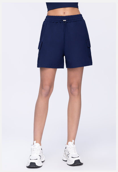 Drawstring Two Side Pockets Casual Sports Shorts