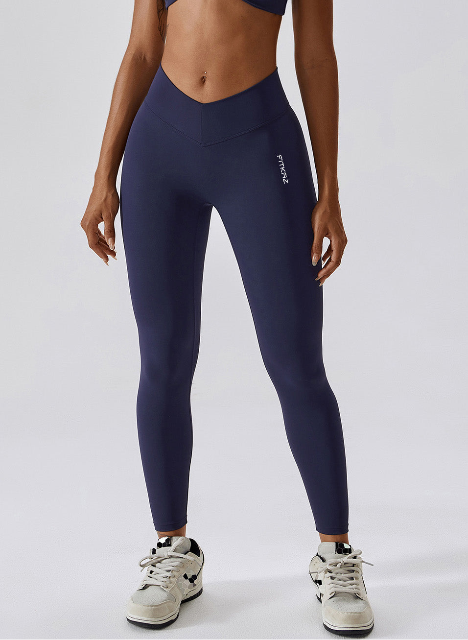 Flash Sale - Skin Touch V Shape Waist Peach Booty Leggings