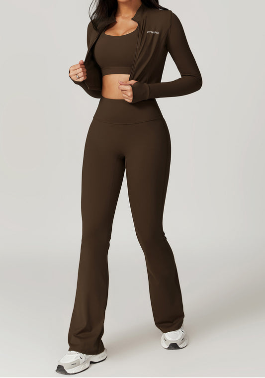 Quick Dry Crop Top Sports Jacket