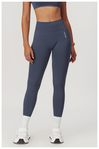 Seamless Knitted Mid High Waist High Intensity Peach Booty Sports Leggings