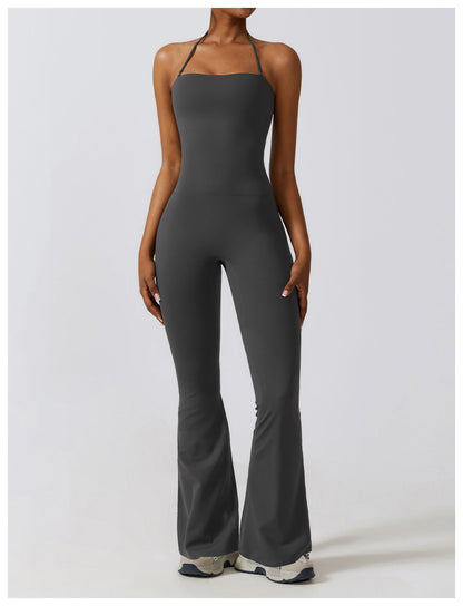 Flash Sale - SkinTouch Quick Dry One Piece Boot Cut Jumpsuit